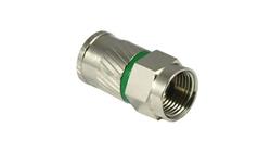 Wtyk antenowy F kompresyjny samozaciskowy HQ na przewód TC6 Trishield TCF6-S1-33844