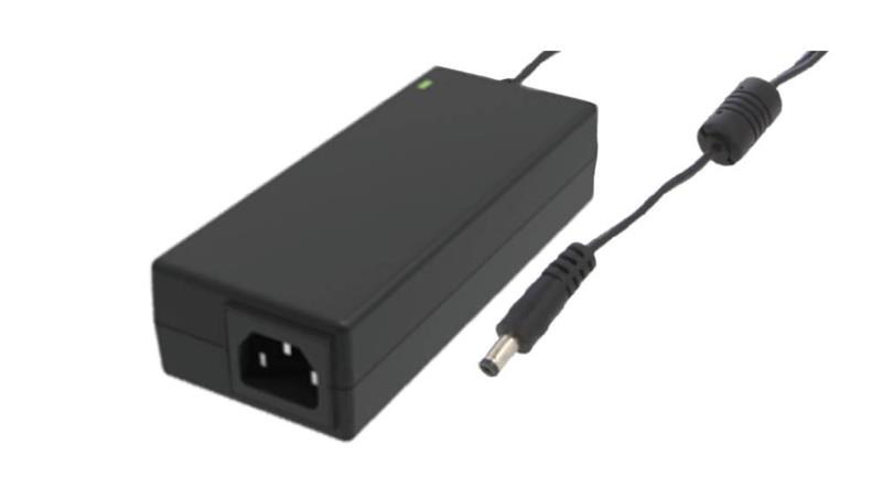 Biurkowy zasilacz impulsowy 48V/1.87A/90W z wtykiem DC - 5.5x2.1mm gniazdo IECC14-10316