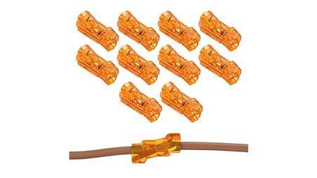 IDEALNA Szybkozłączka przelotowa 2x 0,5-4mm2 uniwersalna bezhalogenowa (na drut / na linkę) 450V/32A SIMET 10szt.-80650