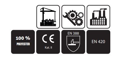 Rękawice poliuretanowe POLI CUT 5 rozm. 9" Stalco Perfect