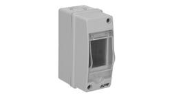 Rozdzielnica natynkowa hermetyczna APV-RH-02 1x2 moduły (690V AC / 1000V DC) IP65 54x120x89mm drzwi transparentne Adelid-70060