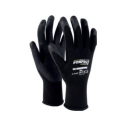 Rękawice nylonowe NITRILE FLEX FOAM 8" Stalco Perfect Powermax