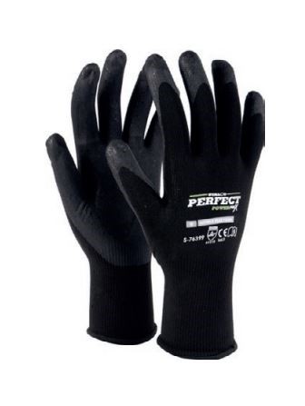 Rękawice nylonowe NITRILE FLEX FOAM 8" Stalco Perfect Powermax