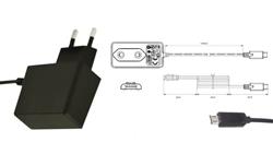 Wtyczkowy zasilacz impulsowy 5V/2A/10W z wtykiem DC - micro USB-9395