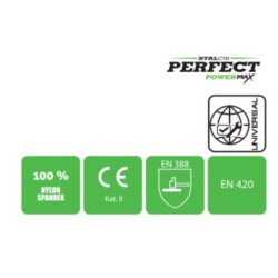 Rękawice nylonowe NITRILE FLEX FOAM 8" Stalco Perfect Powermax Rękawice nylonowe NITRILE FLEX FOAM 8" Stalco Perfect Powermax