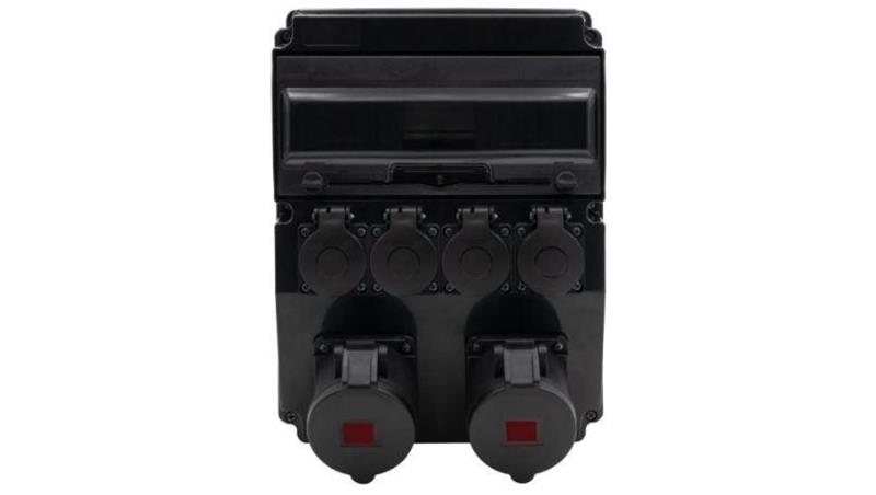 Rozdzielnica CAJA 12M SCENIC - gniazda proste 2x32A 5p, 4x230V /12 modułów/-32063 Rozdzielnica CAJA 12M SCENIC - gniazda proste 2x32A 5p, 4x230V /12 modułów/-32063
