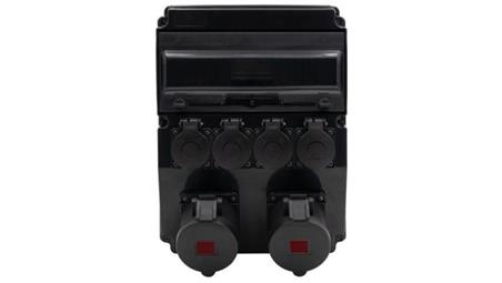 Rozdzielnica CAJA 12M SCENIC - gniazda proste 2x32A 5p, 4x230V /12 modułów/-32063