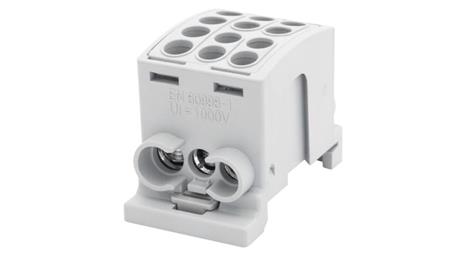 Zacisk HLK 100A-3 (1x25,2x16 / 1x25,2x16) - szary-64427
