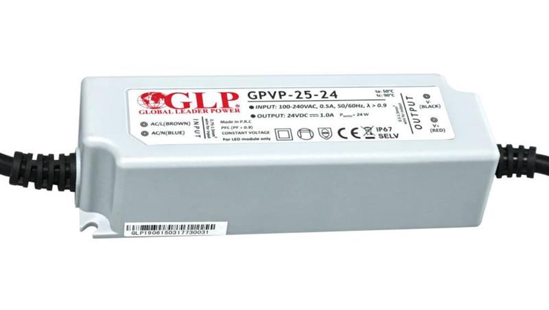 Zasilacz 12V/2A, CV, PFC, IP67 plastic-9407