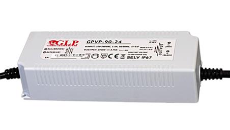 Zasilacz 12V/7.5A, CV, PFC, IP67 plasic-9403