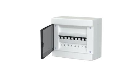 Rozdzielnica modułowa natynkowa plastikowa 1x8 IP40 C.1308-P-68114