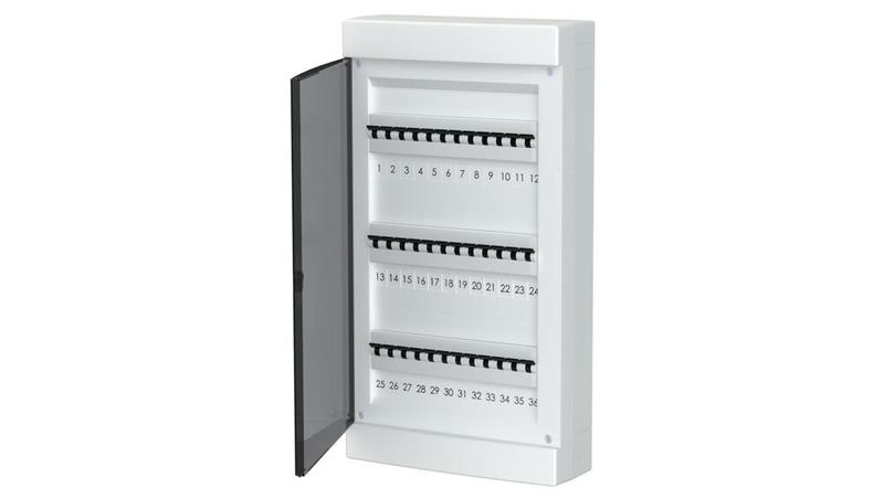 Rozdzielnica modułowa natynkowa plastikowa 3x12 IP40 C.1326-P-68112