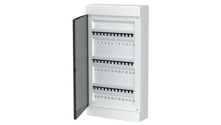 Rozdzielnica modułowa natynkowa plastikowa 3x12 IP40 C.1326-P-68112