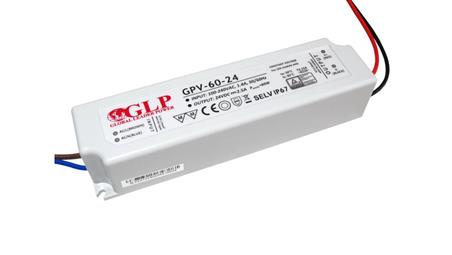 Zasilacz 24V/2.5A, CV, non-PFC, IP67 plastic case-9414
