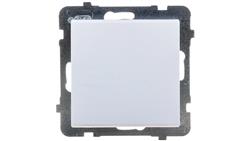 SONATA Łącznik jednobiegunowy biały mat ŁP-1R/m/75-30711