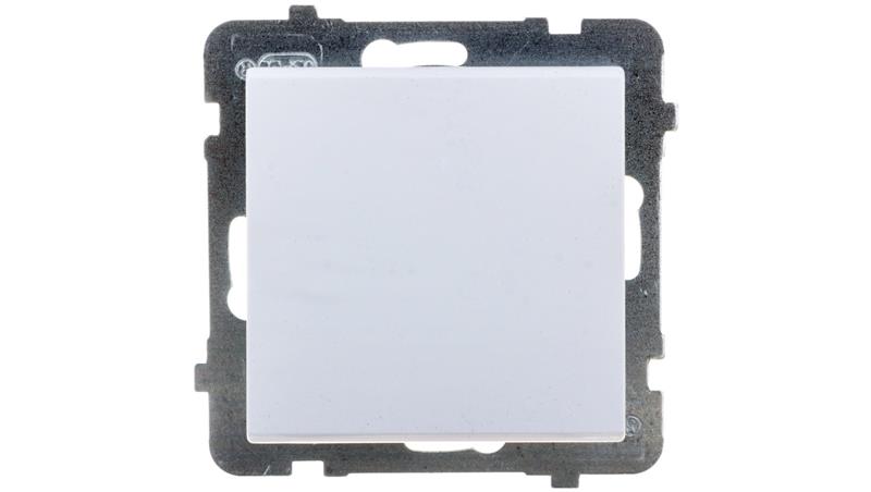 SONATA Łącznik jednobiegunowy biały mat ŁP-1R/m/75-30711