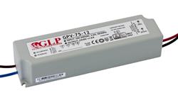 Zasilacz do Led GPV 12V/6A, CV, non-PFC, IP67 plastic case-9420