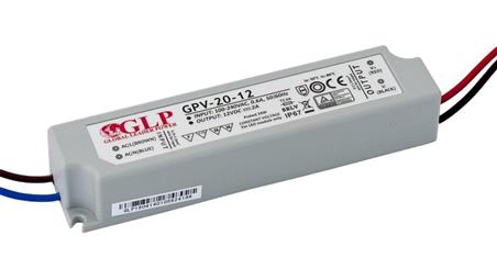 Zasilacz do Led GPV 24V/1A, CV, non-PFC, IP67 plastic case-9424