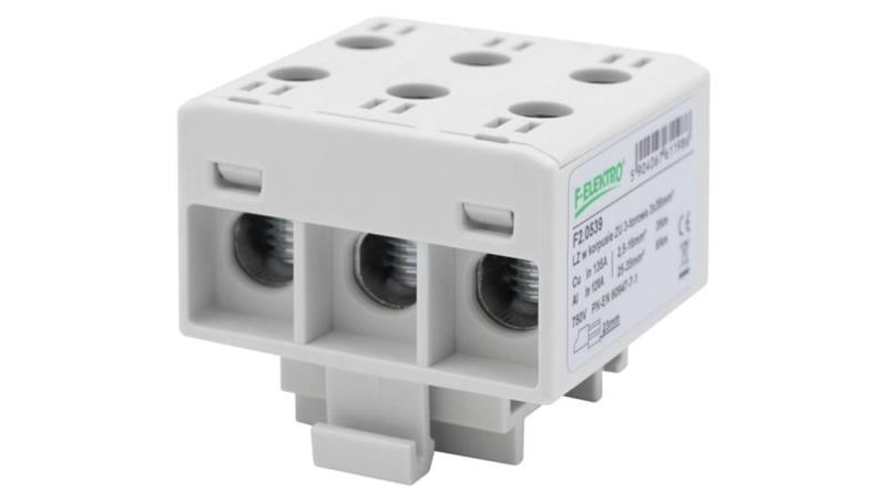 LZ w korpusie ZU 3-torowa 3x35mm2 Al/Cu - szara-67941
