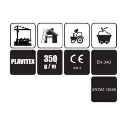 Spodnie przeciwdeszczowe AQUA T M-50 Stalco Perfect
