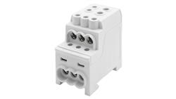 Blok rozdzielczy DBR 200A (1x70,1x35 / 6x16) Al/Cu - szary-64698