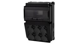 Rozdzielnica LAGO 10M SCENIC - gniazda 6x230V /10 modułów/-67020