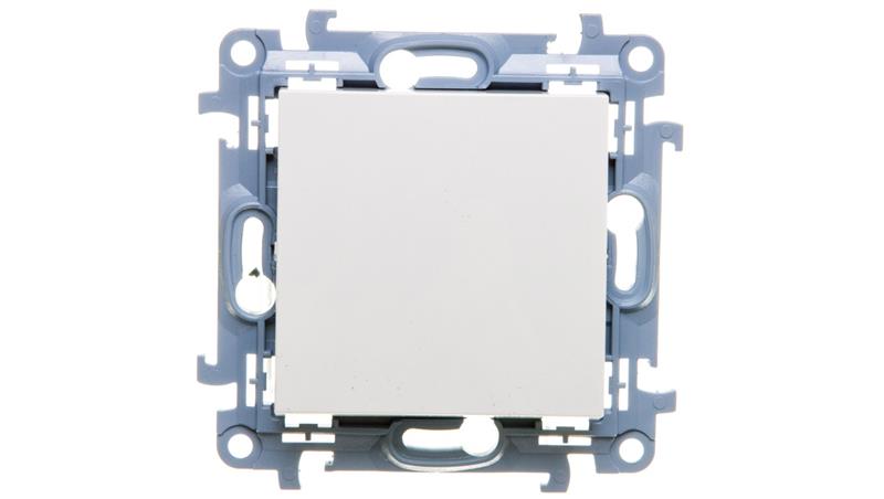 Simon 10 Łącznik jednobiegunowy 10AX IP20, szybkozłącza, biały CW1C.01/11-30594