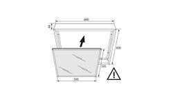 Ramka 600*600 Panel LED Aluminiowa EKP9131 Eko-Light-55125