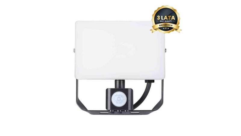Naświetlacz LED 30W PIR 3000lm 5000K EKN9019 Eko-Light-52932 Naświetlacz LED 30W PIR 3000lm 5000K EKN9019 Eko-Light-52932