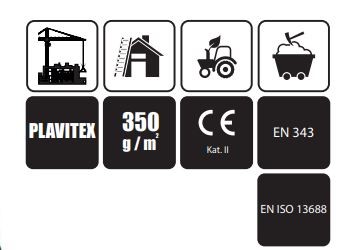 Kurtka przeciwdeszczowa zielona "54"