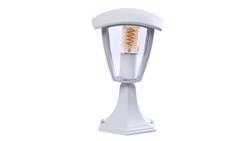 Lampa ogrodowa stojąca FOX WHITE 1xE27 Mała EKO3513 Milagro-51972