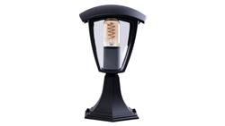 Lampa ogrodowa stojąca FOX BLACK 1xE27 Mała EKO3551 Milagro-51974