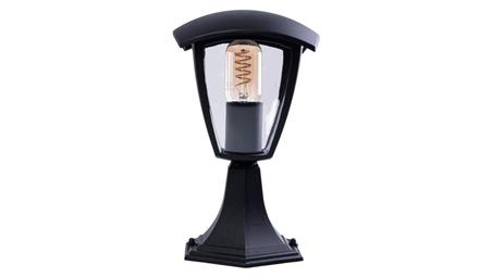 Lampa ogrodowa stojąca FOX BLACK 1xE27 Mała EKO3551 Milagro-51974