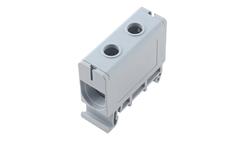 Listwa zaciskowa w korpusie, 1x50mm2, szara, Al/Cu E.4117-80182