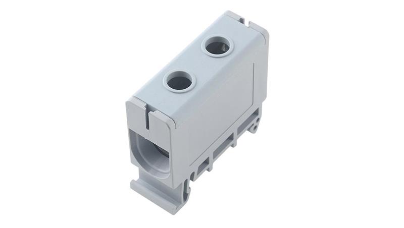 Listwa zaciskowa w korpusie, 1x50mm2, szara, Al/Cu E.4117-80182