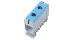 Listwa zaciskowa w korpusie, 1x50mm2, niebieska, Al/Cu E.4118-80183