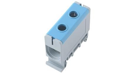 Listwa zaciskowa w korpusie, 1x50mm2, niebieska, Al/Cu E.4118-80183