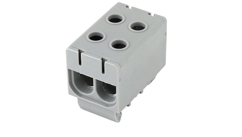 Listwa zaciskowa LZD w korpusie szara Cu:2.5-50mm2, Al:6-50mm2 E.4150/SZ-80171