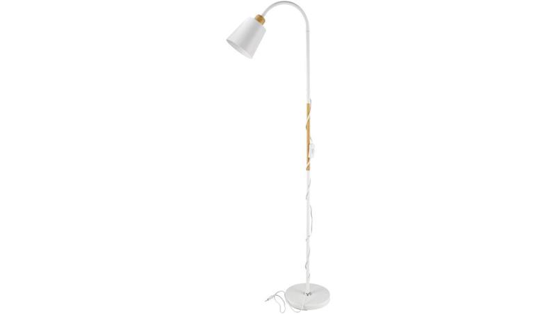 Lampka biurkowa LED Podłogowa Wiedeń 1xE27 Biała-60042