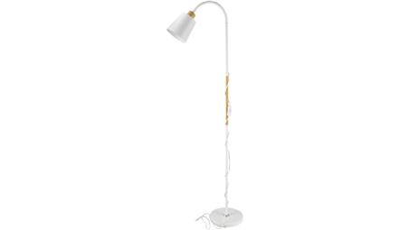 Lampka biurkowa LED Podłogowa Wiedeń 1xE27 Biała-60042