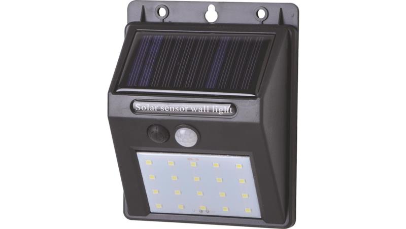 NAŚWIETLACZ SOLARNY 80LM 3.7VX1200MAH 770 IP44 Z CZUJNIKIEM LGS010S-52939