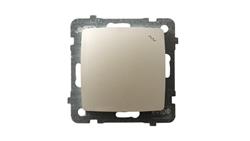 KARO ECRU WYŁĄCZNIK POJEDYNCZY SCHODOWY-56040