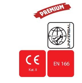 Okulary przeciwodpryskowe GREBE LIGHT Stalco