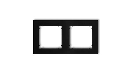 MINI CZARNY MAT. RAMKA 2-KROTNA-38954