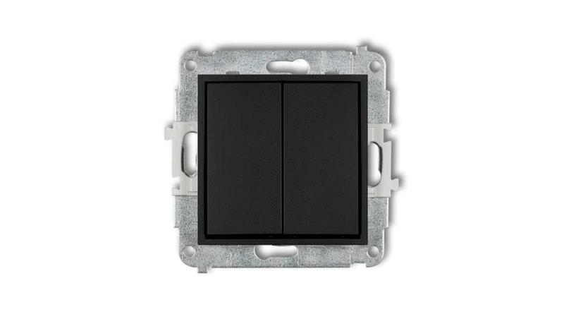 MINI CZARNY MAT. WYŁĄCZNIK PODWÓJNY-56046 MINI CZARNY MAT. WYŁĄCZNIK PODWÓJNY-56046