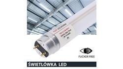 Świetlówka led T8 G13 60cm 9W 6500K 900lm PC Prescot Flicker free-46752