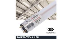 Świetlówka led T8 G13 120cm 18W 4000K 1800lm PC Prescot Flicker free-46753