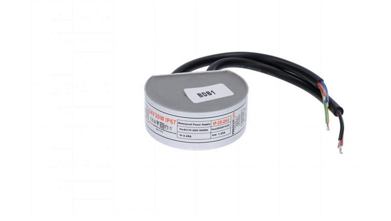 Zasilacz hermetyczny do puszki 24V 30W-51021 Zasilacz hermetyczny do puszki 24V 30W-51021