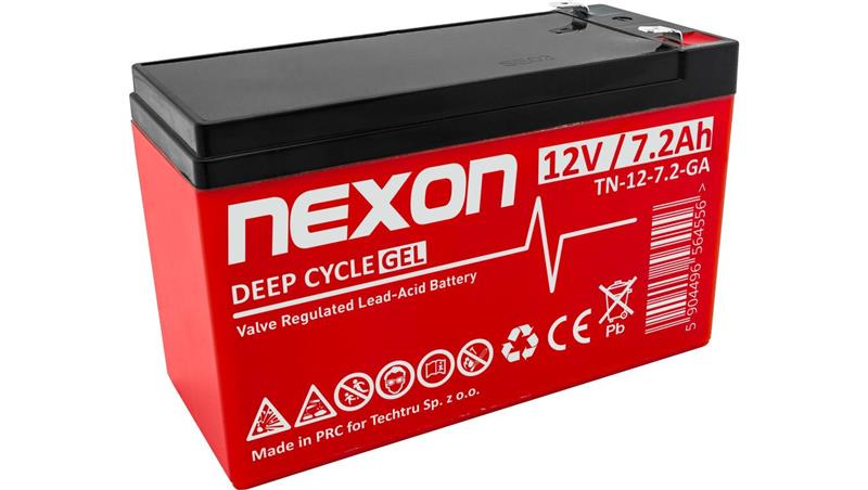 NEXON Akumulator VRLA GEL 12V 7,2Ah-13550
