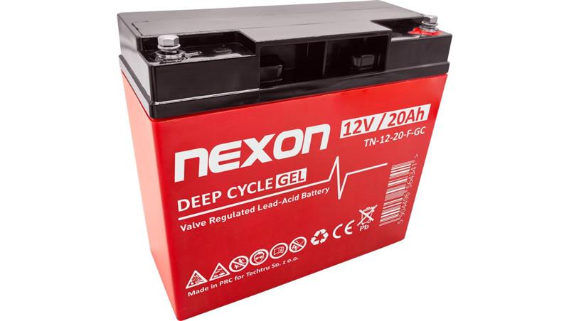 NEXON Akumulator VRLA GEL 12V 20Ah (F)-13541 NEXON Akumulator VRLA GEL 12V 20Ah (F)-13541